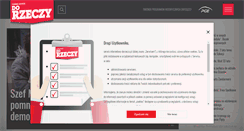 Desktop Screenshot of dorzeczy.pl